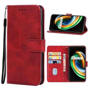 Leather Phone Case For OPPO Realme Q3 Pro 5G Carnival Version(Red)