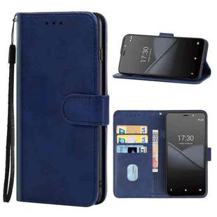 Leather Phone Case For Tecno POP 3(Blue)