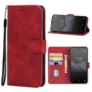 Leather Phone Case For Tecno POP 3(Red)