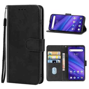 Leather Phone Case For UMIDIGI A5 Pro(Black)