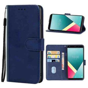 Leather Phone Case For Wiko Y61(Blue)