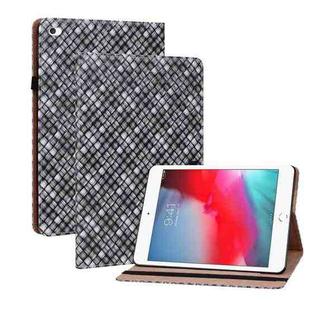 Color Weave Smart Leather Tablet Case For iPad mini 5 / 4 / 3 / 2 / 1(Black)