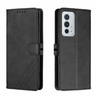For OnePlus 9RT 5G Cow Texture Leather Phone Case(Black)
