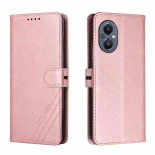 For OnePlus Nord N20 5G Cow Texture Leather Phone Case(Rose Gold)