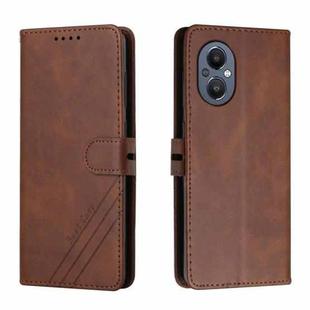 For OnePlus Nord N20 5G Cow Texture Leather Phone Case(Brown)