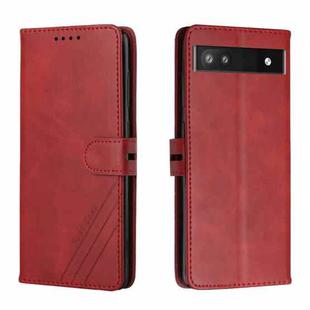 For Google Pixel 6a Cow Texture Leather Phone Case(Red)
