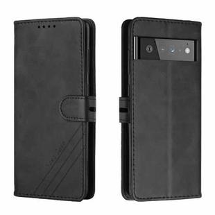 For Google Pixel 6 Pro Cow Texture Leather Phone Case(Black)