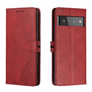 For Google Pixel 6 Cow Texture Leather Phone Case(Red)