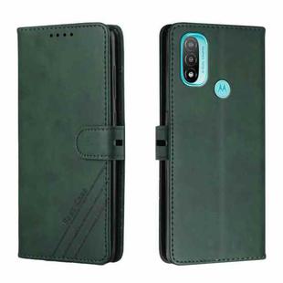 For Motorola Moto E30 / E40 Cow Texture Leather Phone Case(Green)