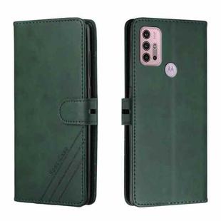 For Motorola Moto G Power 2022 Cow Texture Leather Phone Case(Green)