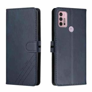 For Motorola Moto G31 / G41 Cow Texture Leather Phone Case(Blue)