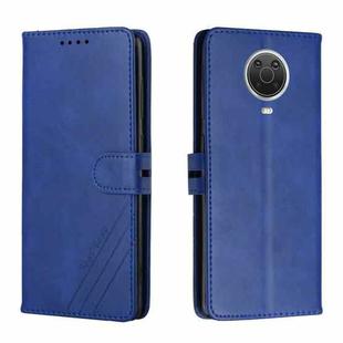 For Nokia G10 / G20 / G30 Cow Texture Leather Phone Case(Blue)