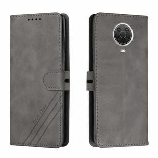 For Nokia G10 / G20 / G30 Cow Texture Leather Phone Case(Grey)