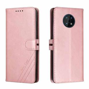 For Nokia G50 5G Cow Texture Leather Phone Case(Rose Gold)