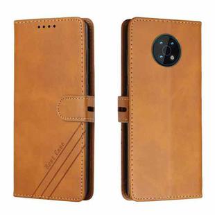 For Nokia G50 5G Cow Texture Leather Phone Case(Yellow)