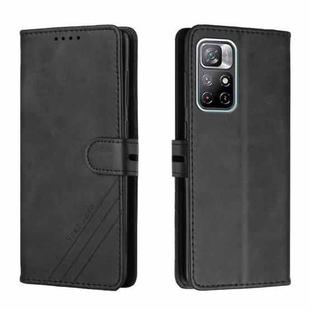 For Xiaomi Redmi Note 11 5G Cow Texture Leather Phone Case(Black)