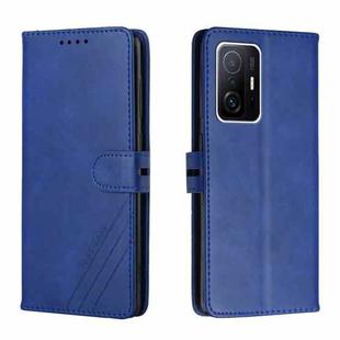 For Xiaomi 11T / 11T Pro Cow Texture Leather Phone Case(Blue)