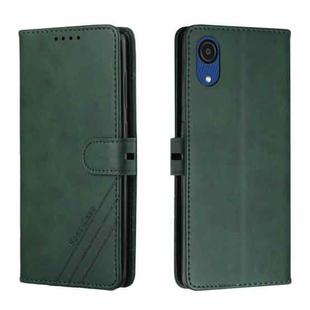 For Samsung Galaxy A03 Core Cow Texture Leather Phone Case(Green)