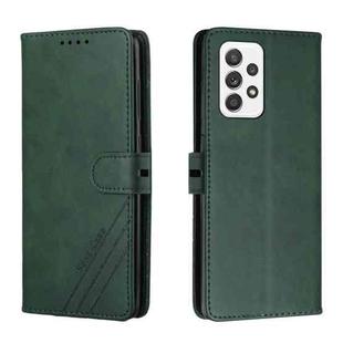For Samsung Galaxy A53 5G Cow Texture Leather Phone Case(Green)