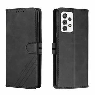 For Samsung Galaxy A53 5G Cow Texture Leather Phone Case(Black)