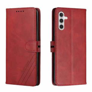 For Samsung Galaxy A13 5G Cow Texture Leather Phone Case(Red)