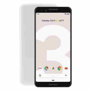 TPU Phone Case For Google Pixel 3 lite(Transparent White)