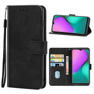 Leather Phone Case For Infinix Hot 10 Play(Black)