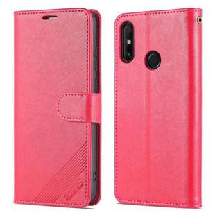 For Huawei Enjoy 20e AZNS Sheepskin Texture Flip Leather Phone Case(Red)