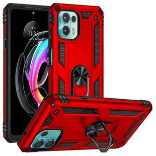 For Motorola Moto Edge 20 Lite Shockproof TPU + PC Phone Case(Red)