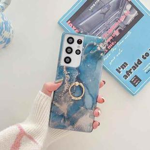 For Samsung Galaxy A13 TPU Soft Protective Phone Case with Ring Holder(Yanyu Stone)