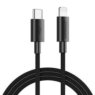 JOYROOM S-1024M13 20W PD Type-C / USB-C to 8 Pin Fast Charging Cable, Length:1m(Black)