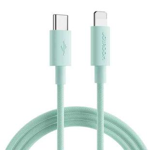 JOYROOM S-1024M13 20W PD Type-C / USB-C to 8 Pin Fast Charging Cable, Length:1m(Green)