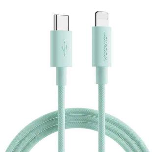 JOYROOM S-2024M13 20W PD Type-C / USB-C to 8 Pin Fast Charging Cable, Length:2m(Green)