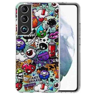 For Samsung Galaxy S22 5G Luminous TPU Protective Phone Case(Graffiti)