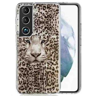 For Samsung Galaxy S22+ 5G Luminous TPU Protective Phone Case(Leopard Tiger)