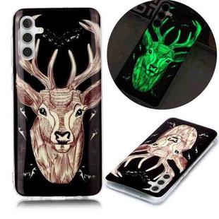 For Samsung Galaxy A13 5G Luminous TPU Protective Phone Case(Deer)