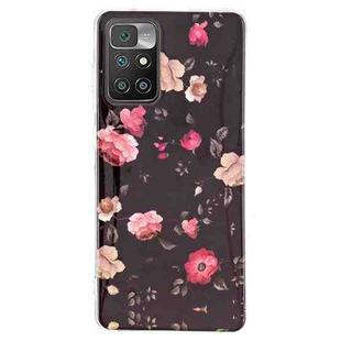For Xiaomi Redmi 10 Luminous TPU Protective Phone Case(Rose)