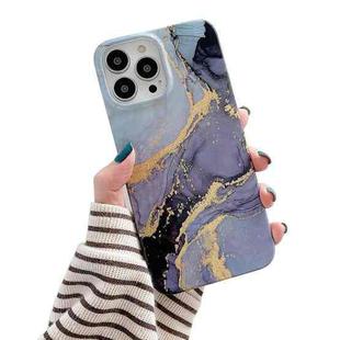 Glitter Marble Phone Case For iPhone 13 Pro(Twilight Black)