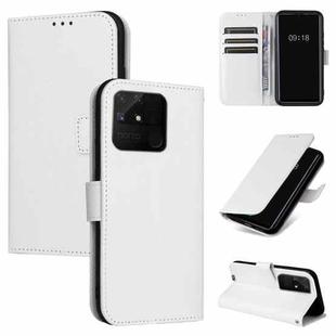 For OPPO Realme Narzo 50A Diamond Texture Leather Phone Case(White)