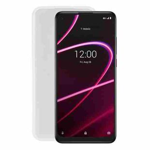For T-Mobile REVVL 5G TPU Phone Case(Transparent White)