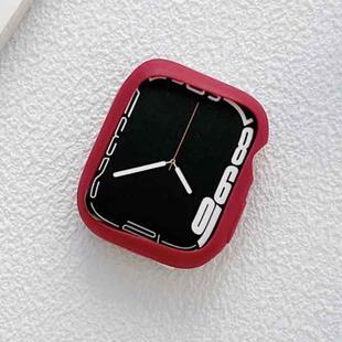 TPU Candy Color Watch Case For Apple Watch Series 8 / 7 41mm(Red)