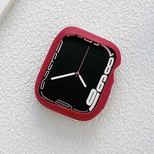 TPU Candy Color Watch Case For Apple Watch Series 8 / 7 45mm(Red)