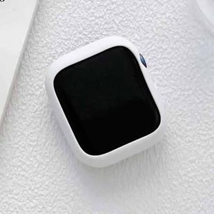 TPU Candy Color Watch Case For Apple Watch Series 8 / 7 45mm(White)