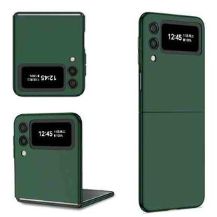 For Samsung Galaxy Z Flip3 5G Armor Foldable Phone Case(Dark Green)