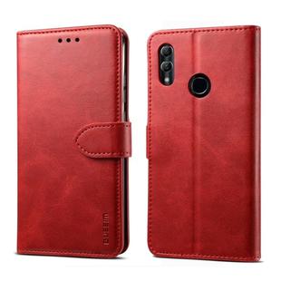 For Huawei P30 Lite GUSSIM Business Style Horizontal Flip Leather Case with Holder & Card Slots & Wallet(Red)