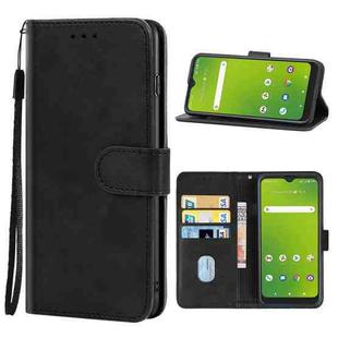 Leather Phone Case For Cricket Dream 5G/AT&A Radiant Max 5G(Black)