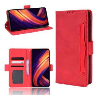 For Motorola Moto Edge X30 Skin Feel Calf Pattern Leather Phone Case(Red)