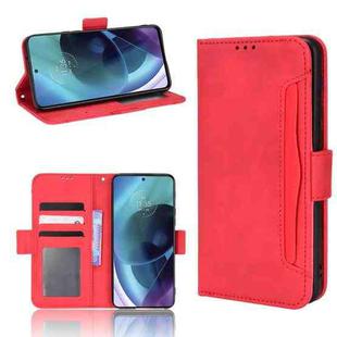 For Motorola Moto G41 / G31 Skin Feel Calf Pattern Leather Phone Case(Red)