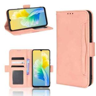 For vivo S10e / V23e 4G / 5G Skin Feel Calf Pattern Leather Phone Case(Pink)