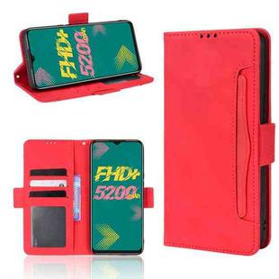 For Infinix Hot 11 Skin Feel Calf Pattern Leather Phone Case(Red)